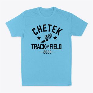 Chetek High School Track and Field Classic Dad T-Shirt
