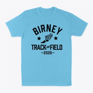 Birney Elementary School Track and Field Classic Dad T-Shirt