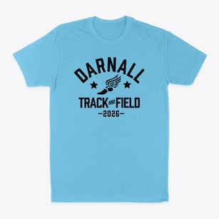 Darnall E Campus School Track and Field Classic Dad T-Shirt