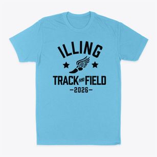 Illing Middle School Track and Field Classic Dad T-Shirt