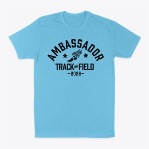 Ambassador Christian Academy Track and Field Classic Dad T-Shirt