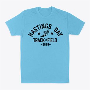 Hastings Academy & Day School Track and Field Classic Dad T-Shirt