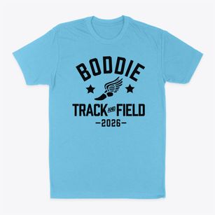 Boddie Middle School Track and Field Classic Dad T-Shirt