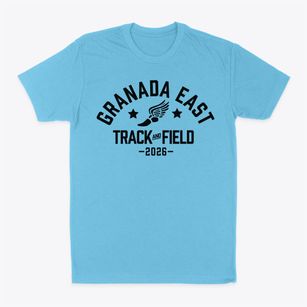Granada East School Track and Field Classic Dad T-Shirt
