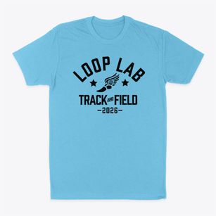 Loop Lab School Track and Field Classic Dad T-Shirt