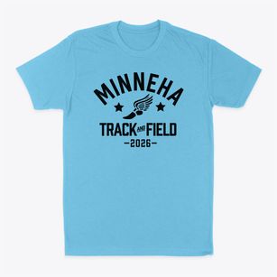 Minneha Elementary School Track and Field Classic Dad T-Shirt