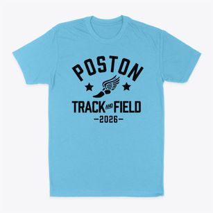 Poston Junior High School Track and Field Classic Dad T-Shirt