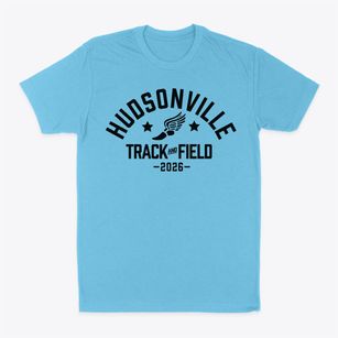 Hudsonville Christian Middle School Track and Field Classic Dad T-Shirt
