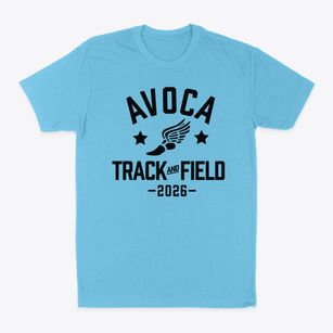 Avoca Elementary School Track and Field Classic Dad T-Shirt