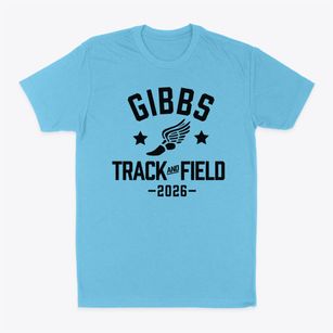 Gibbs Magnet School Track and Field Classic Dad T-Shirt