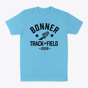 Bonner Elementary School Track and Field Classic Dad T-Shirt