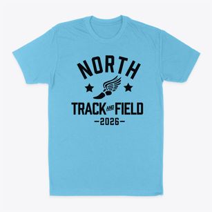 North Intermediate School Track and Field Classic Dad T-Shirt