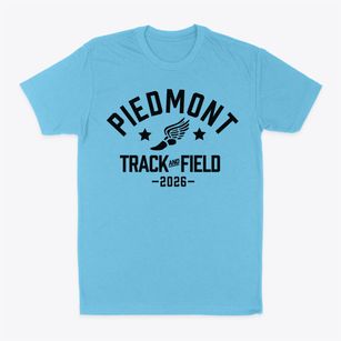 Piedmont Elementary School Track and Field Classic Dad T-Shirt