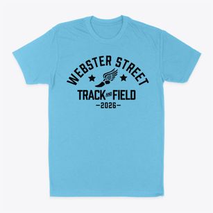 Webster Street Elementary School Track and Field Classic Dad T-Shirt