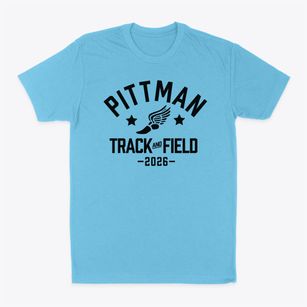 Pittman Elementary School Track and Field Classic Dad T-Shirt