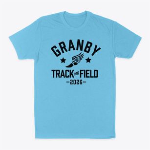 Granby Elementary School Track and Field Classic Dad T-Shirt