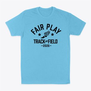 Fair Play Elementary School Track and Field Classic Dad T-Shirt