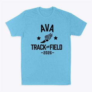 Ava High School Track and Field Classic Dad T-Shirt