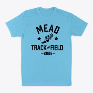 Mead High School Track and Field Classic Dad T-Shirt