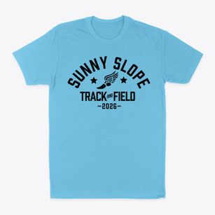 Sunny Slope Elementary School Track and Field Classic Dad T-Shirt