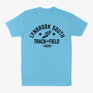 Lynbrook South Middle School Track and Field Classic Dad T-Shirt