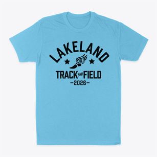 Lakeland High School Track and Field Classic Dad T-Shirt