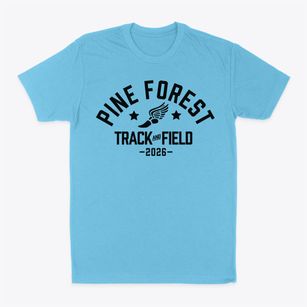 Pine Forest High School Track and Field Classic Dad T-Shirt
