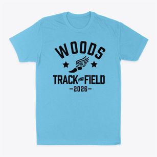 Woods Charter School Track and Field Classic Dad T-Shirt