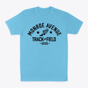 Monroe Avenue Elementary School Track and Field Classic Dad T-Shirt