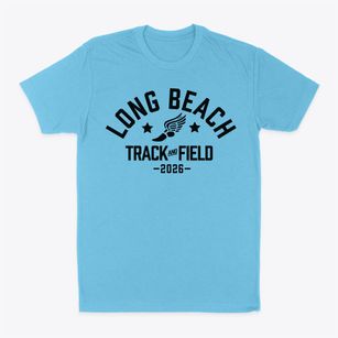 Long Beach Adventist School Track and Field Classic Dad T-Shirt