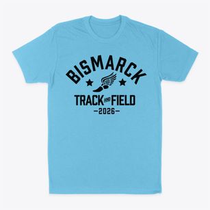 Bismarck High School Track and Field Classic Dad T-Shirt