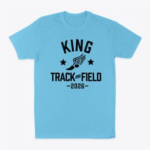 King Elementary School Track and Field Classic Dad T-Shirt