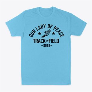 Our Lady Of Peace School Track and Field Classic Dad T-Shirt