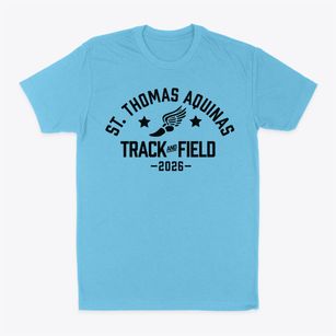 Saint Thomas Aquinas School Track and Field Classic Dad T-Shirt