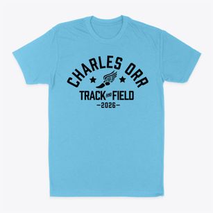 Charles Orr Primary School Track and Field Classic Dad T-Shirt