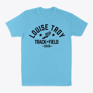 Louise Troy School Track and Field Classic Dad T-Shirt