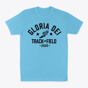 Gloria Dei Montessori School Track and Field Classic Dad T-Shirt