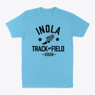 Inola Middle School Track and Field Classic Dad T-Shirt