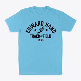 Edward Hand Middle School Track and Field Classic Dad T-Shirt