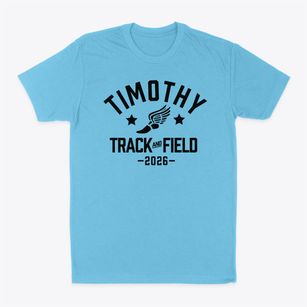 Timothy Academy Track and Field Classic Dad T-Shirt