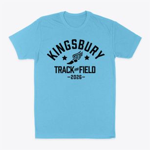 Kingsbury Elementary School Track and Field Classic Dad T-Shirt