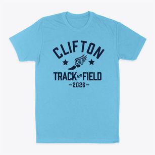 Clifton Elementary School Track and Field Classic Dad T-Shirt