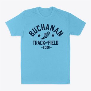 Buchanan Elementary School Track and Field Classic Dad T-Shirt