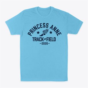 Princess Anne Elementary School Track and Field Classic Dad T-Shirt