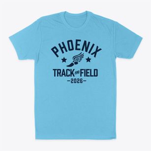 Phoenix Academy Track and Field Classic Dad T-Shirt