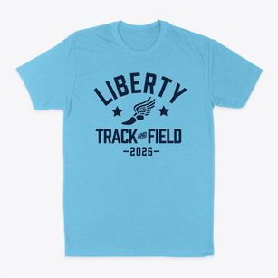 Liberty Elementary School Track and Field Classic Dad T-Shirt