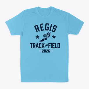 Regis Middle School Track and Field Classic Dad T-Shirt