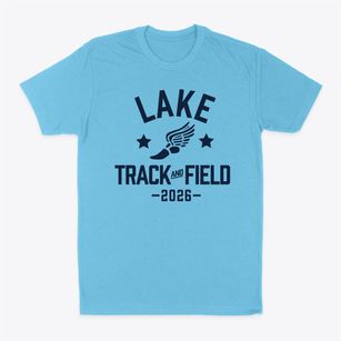 Lake Elementary School Track and Field Classic Dad T-Shirt