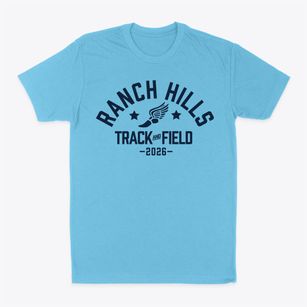 Ranch Hills Elementary School Track and Field Classic Dad T-Shirt