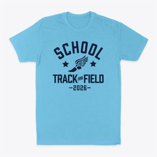 First Lutheran School Track and Field Classic Dad T-Shirt